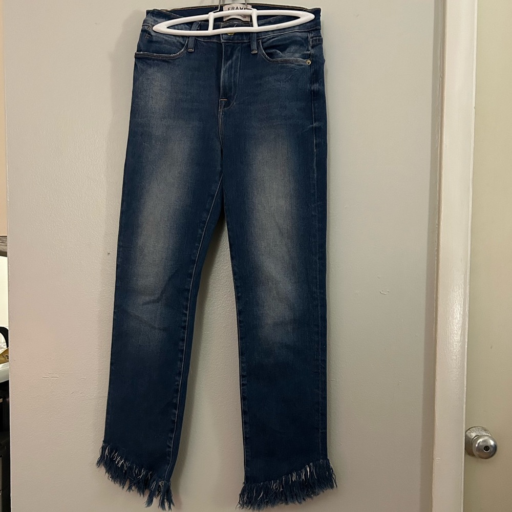FRAME Denim Le High Straight Jeans Size 26/2